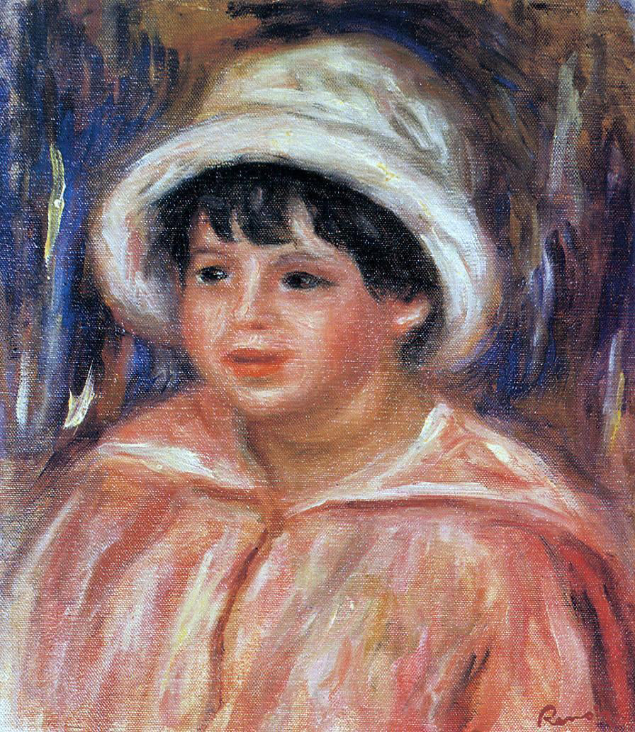 Pierre Auguste Renoir Claude Renoir - Canvas Print