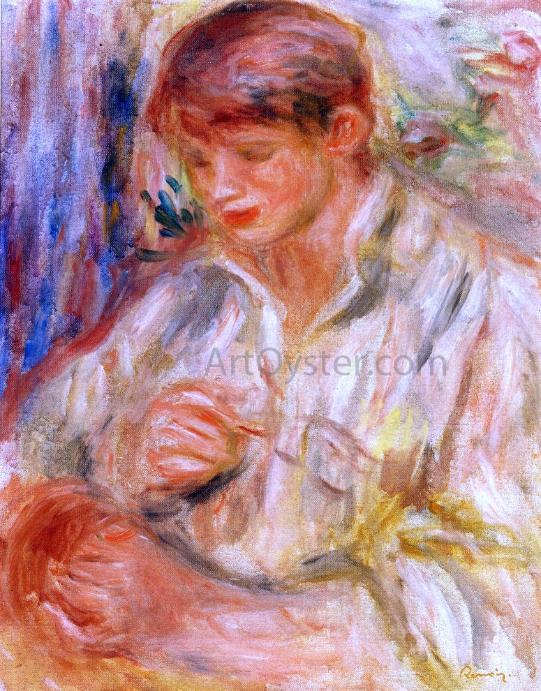 Pierre Auguste Renoir Claude Renoir Potting - Canvas Print