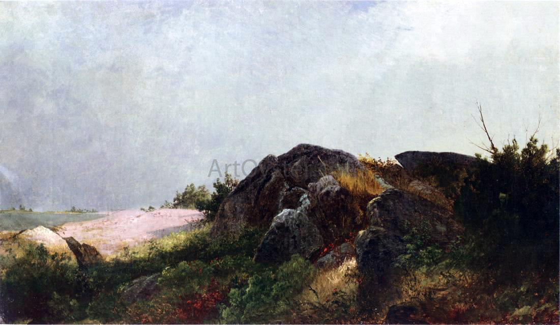 John Frederick Kensett Clearing Off - Canvas Print