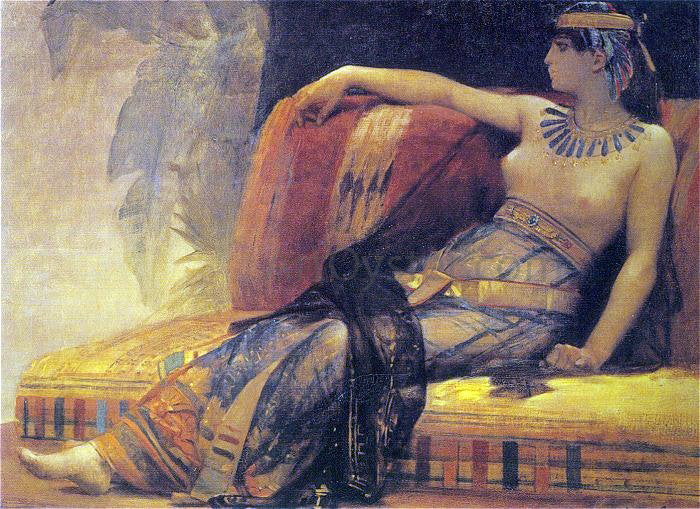 Alexandre Cabanel Cleopatra (study) - Canvas Print