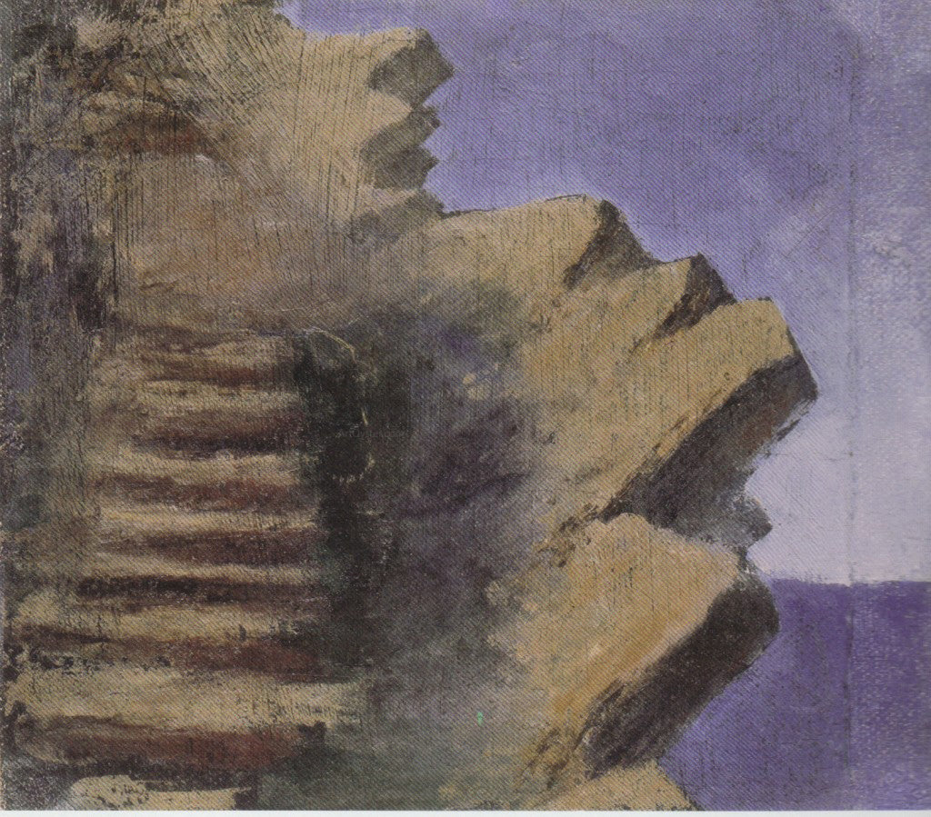 Mikalojus Ciurlionis Cliff at the Seaside - Canvas Print