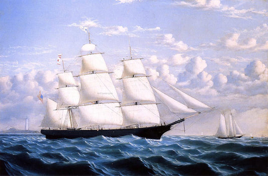 William Bradford Clipper Ship 'Northern Light' of Boston - Canvas Print