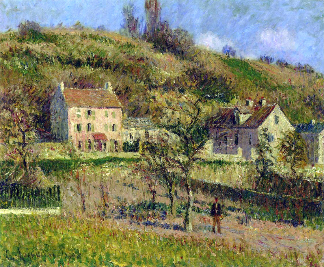 Gustave Loiseau Coast at Chaponival - Canvas Print