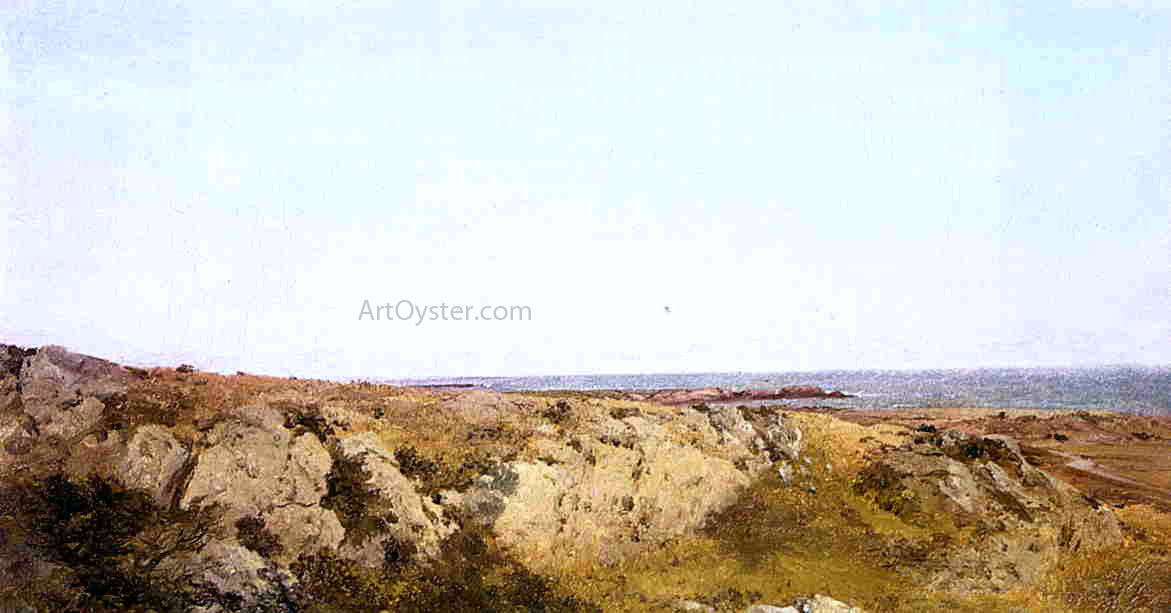 John Frederick Kensett Coast Scene - Canvas Print
