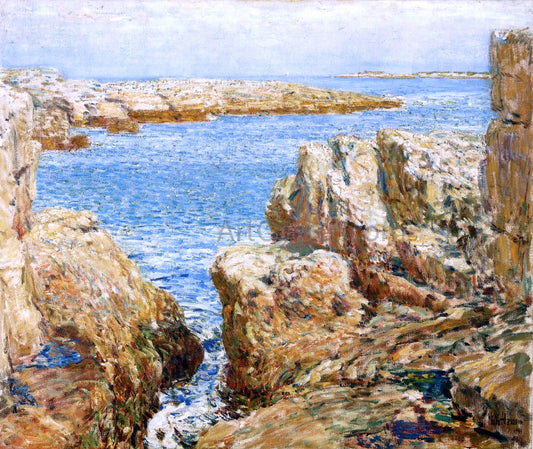 Frederick Childe Hassam A Coast Scene, Isles of Shoals - Canvas Print