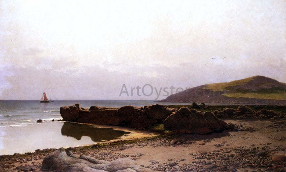 Hans Schleich Coastal Landscape - Canvas Print