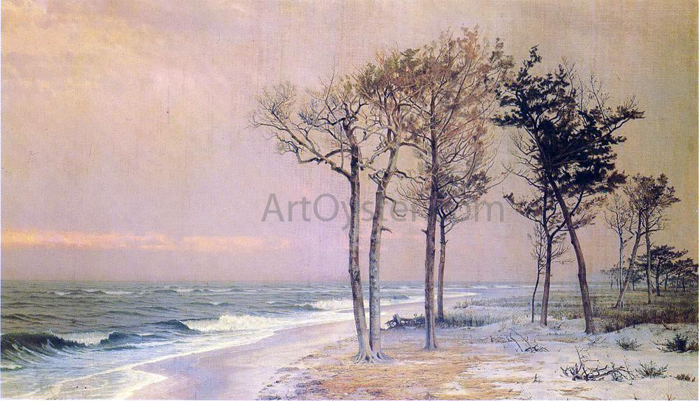 William Trost Richards Coastal Landscape - Canvas Print