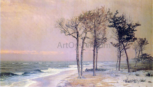 William Trost Richards Coastal Landscape - Canvas Print