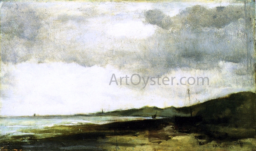John Twachtman Coastal View - Canvas Print