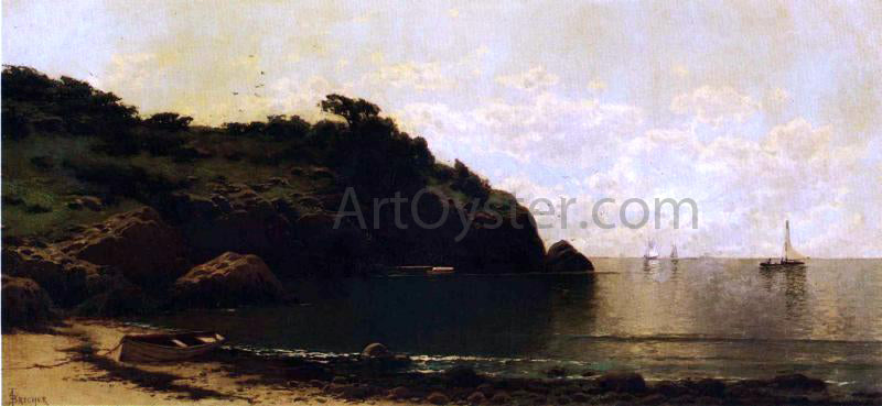 Alfred Thompson Bricher Coastal View - Canvas Print