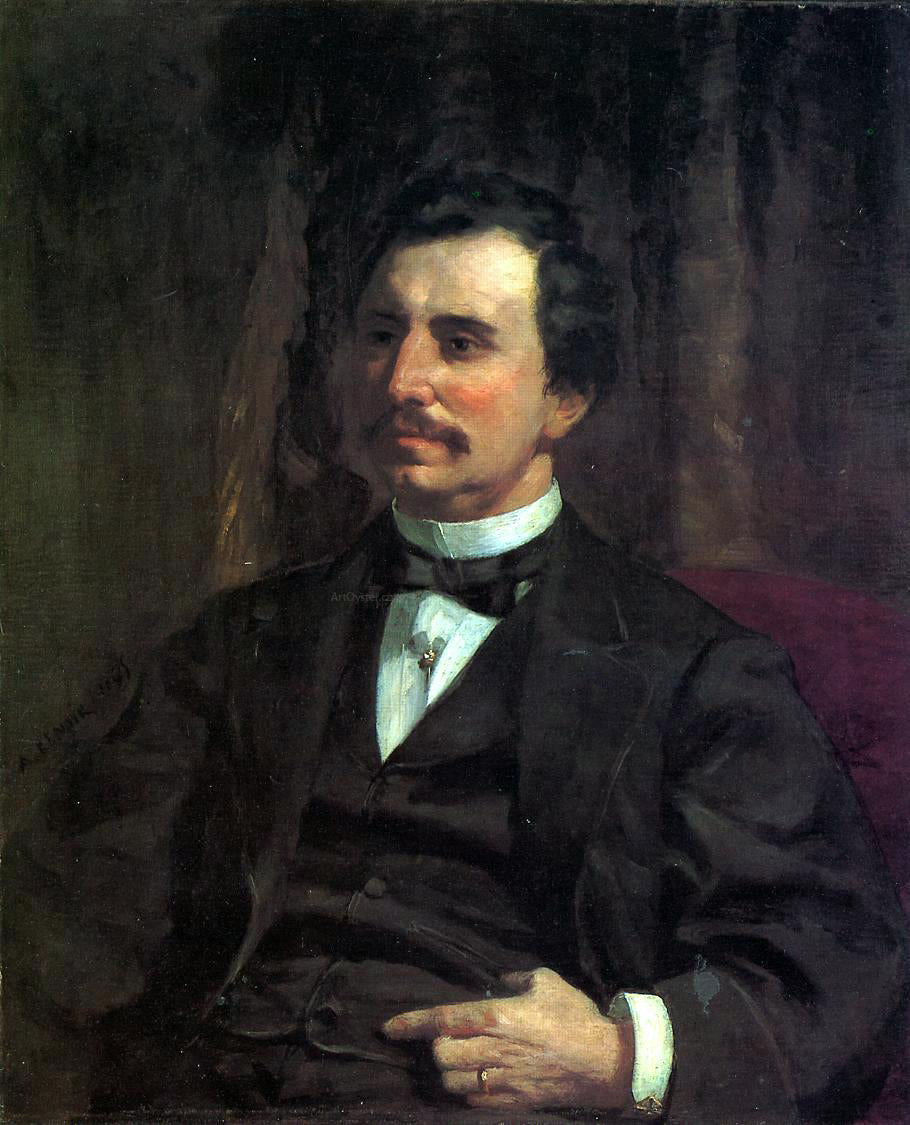 Pierre Auguste Renoir Colonel Barton Howard Jenks - Canvas Print