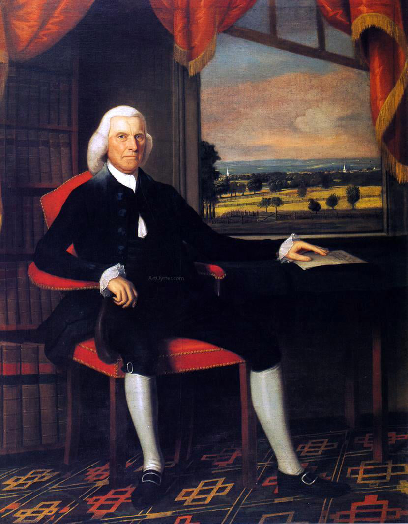 Ralph Earl Colonel Samuel Talcott - Canvas Print
