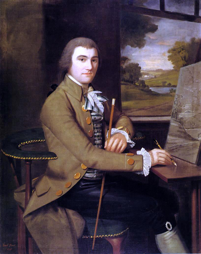 Ralph Earl Colonel William Taylor - Canvas Print