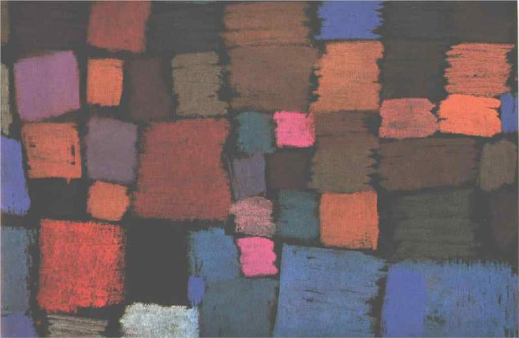 Paul Klee Coming to Bloom - Canvas Print