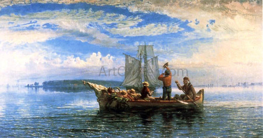 Robert Hopkin Comment ca va: View of Belle Isle - Canvas Print