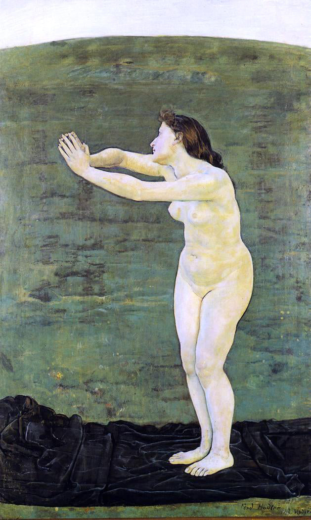Ferdinand Hodler Communion with Infinity - Canvas Print
