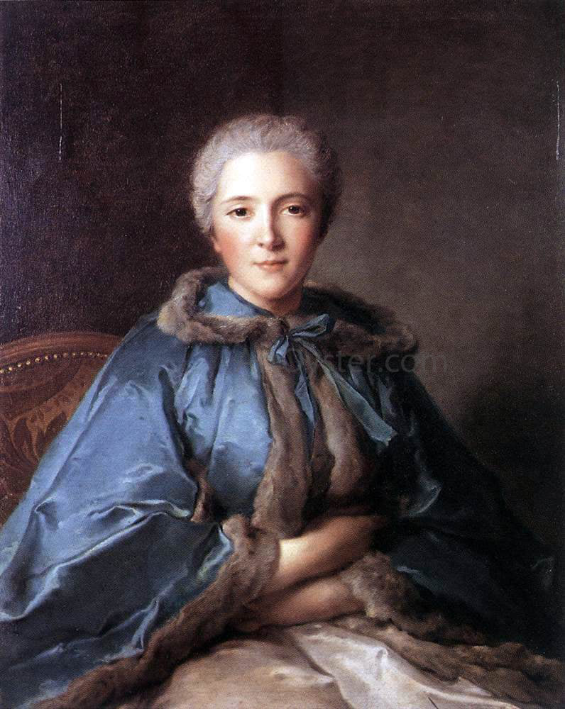 Jean-Marc Nattier Comtesse de Tillieres - Canvas Print