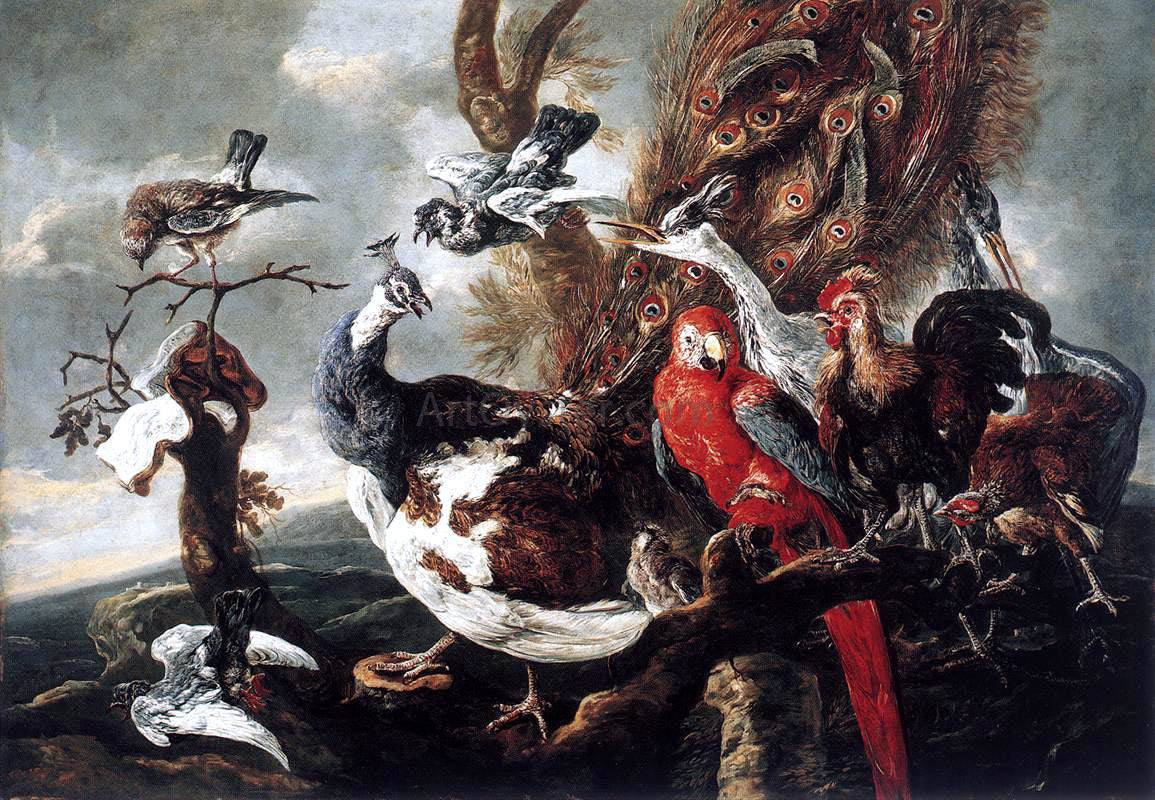 Jan Fyt Concert of Birds - Canvas Print