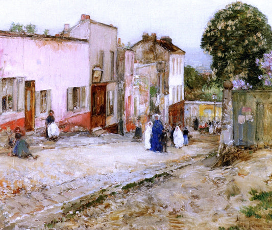 Frederick Childe Hassam Confirmation Day - Canvas Print