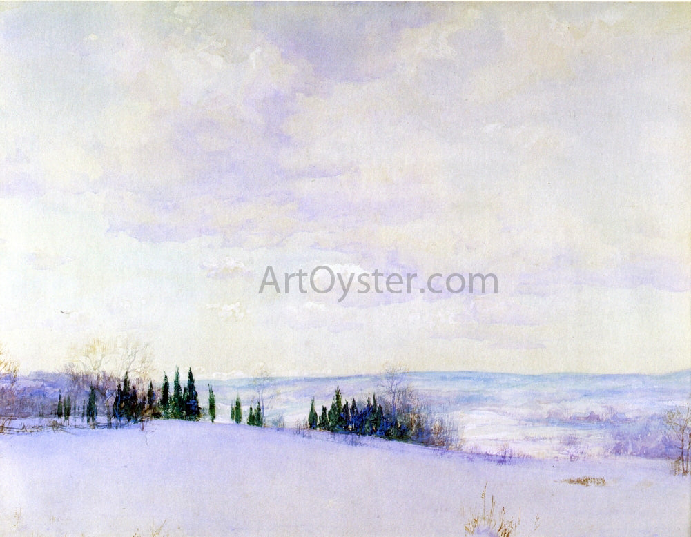 Walter Launt Palmer Connecticut Hills - Canvas Print