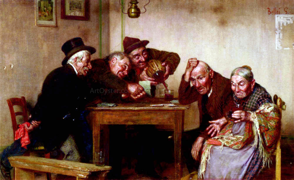 Gaetano Bellei Consolation - Canvas Print