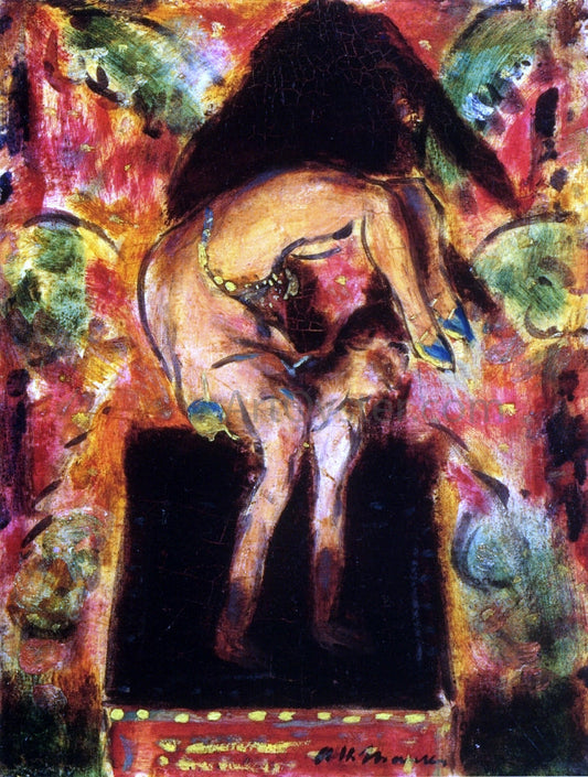 Alfred Henry Maurer Contortionist - Canvas Print