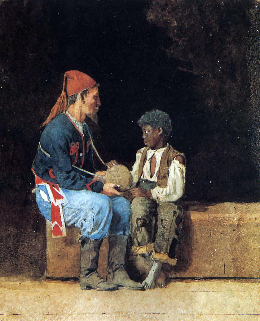 Winslow Homer Contraband - Canvas Print
