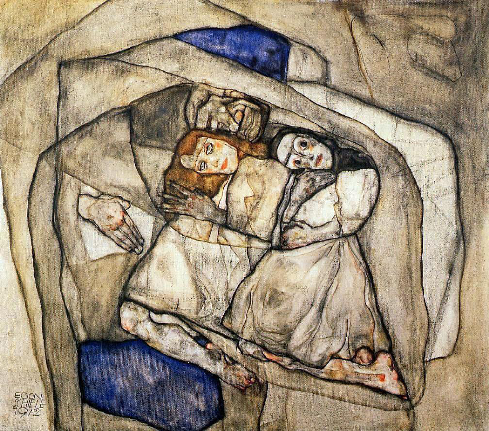 Egon Schiele Conversion - Canvas Print