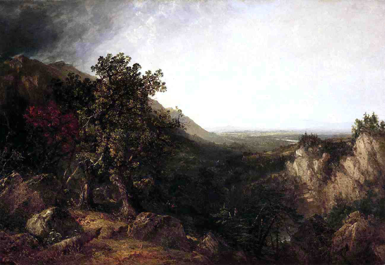 John Frederick Kensett Conway Valley, New Hampshire - Canvas Print