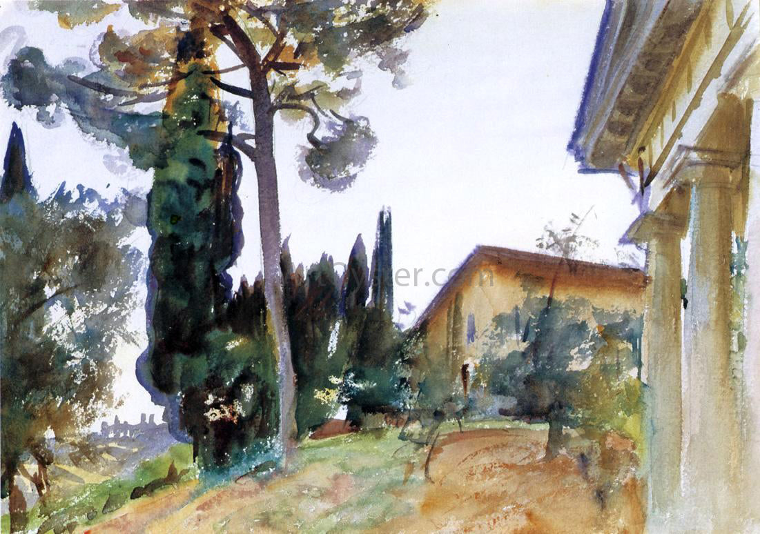 John Singer Sargent Corfu - Canvas Print
