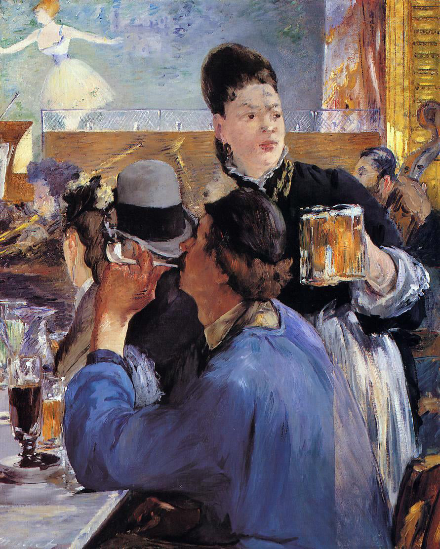 Edouard Manet Corner in a Cafe-Concert - Canvas Print