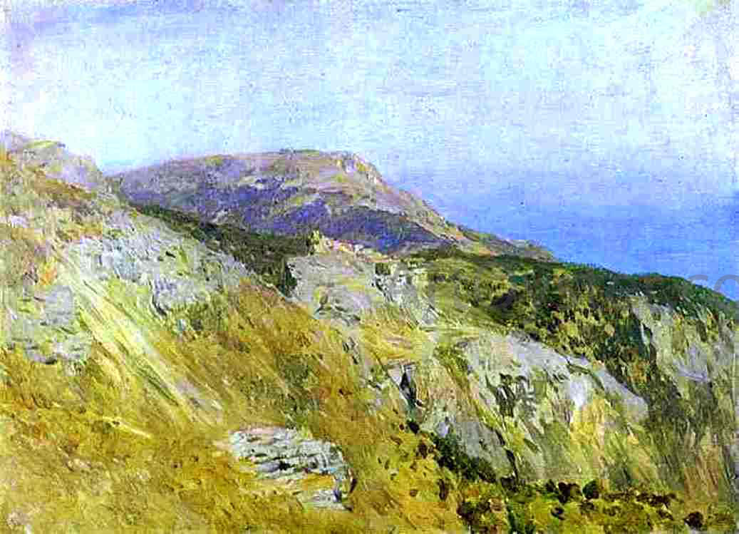 Isaac Ilich Levitan Corniche, Southern France. Sketch - Canvas Print