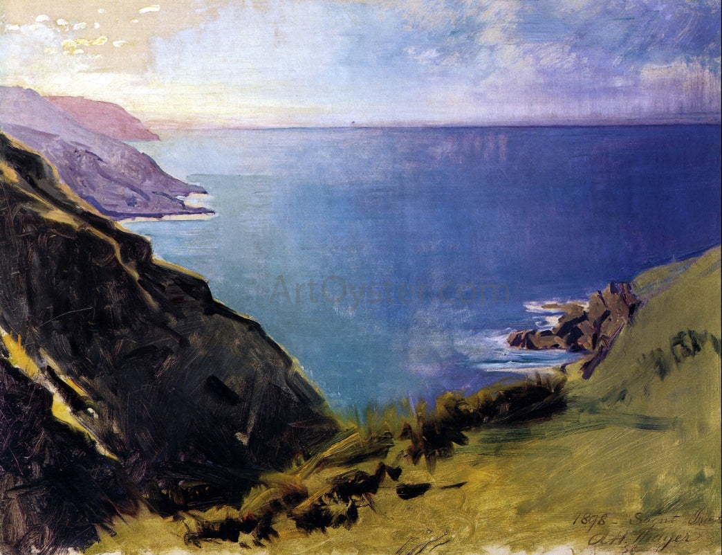 Abbott Handerson Thayer Cornish Headlands - Canvas Print