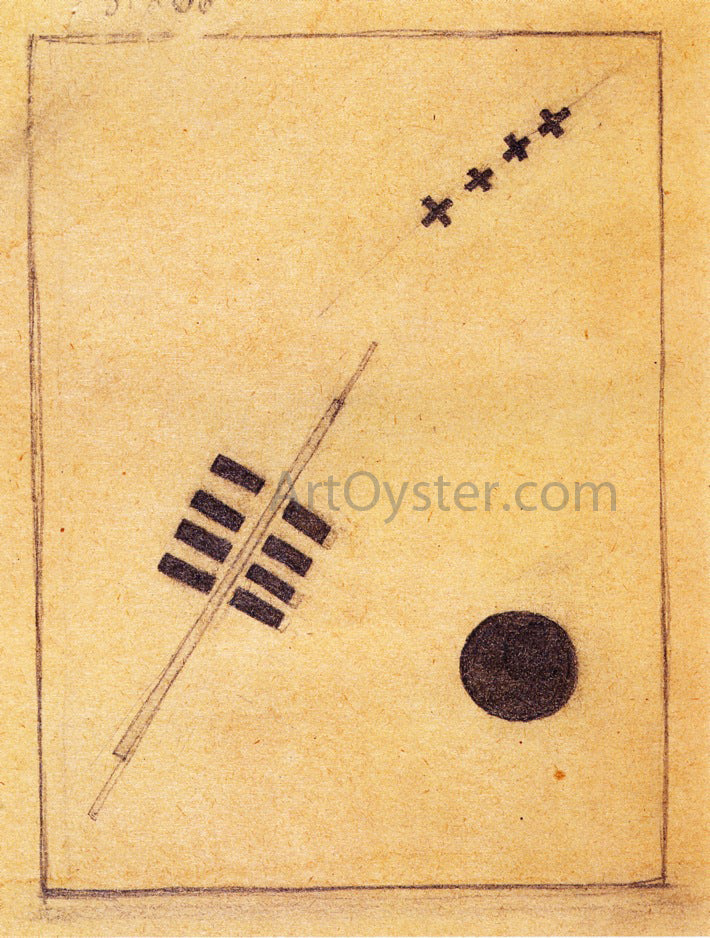 Kazimir Malevich Cosmos - Canvas Print
