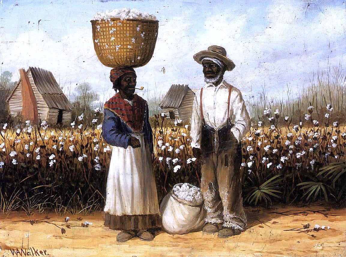 William Aiken Walker Cotton Pickers - Canvas Print