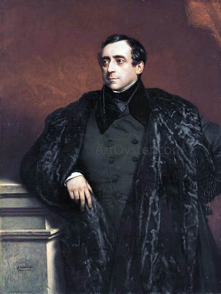 Franz Xavier Winterhalter Count Jenison-Walworth - Canvas Print