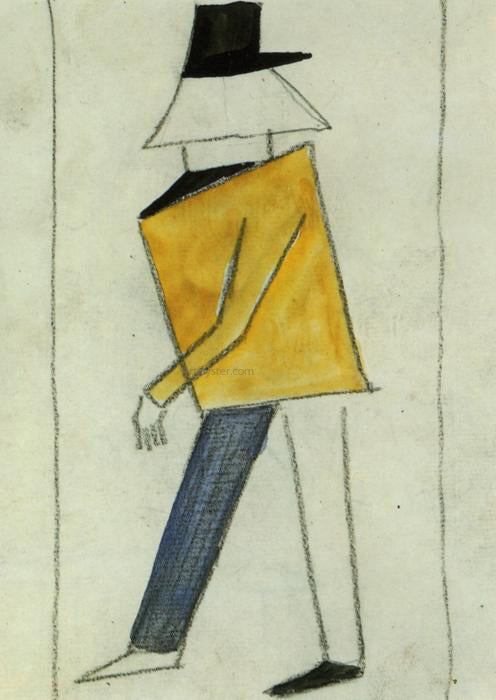 Kazimir Malevich Coward - Canvas Print