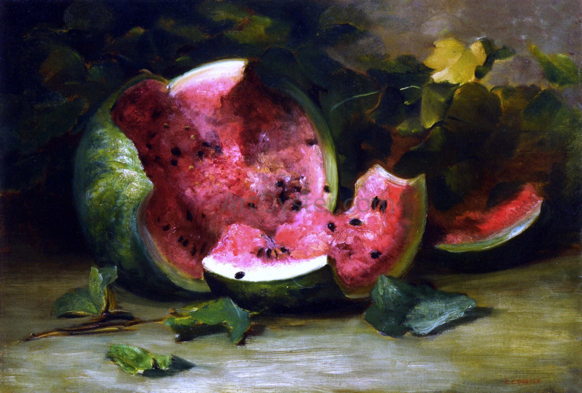 Charles Ethan Porter Cracked Watermelon - Canvas Print