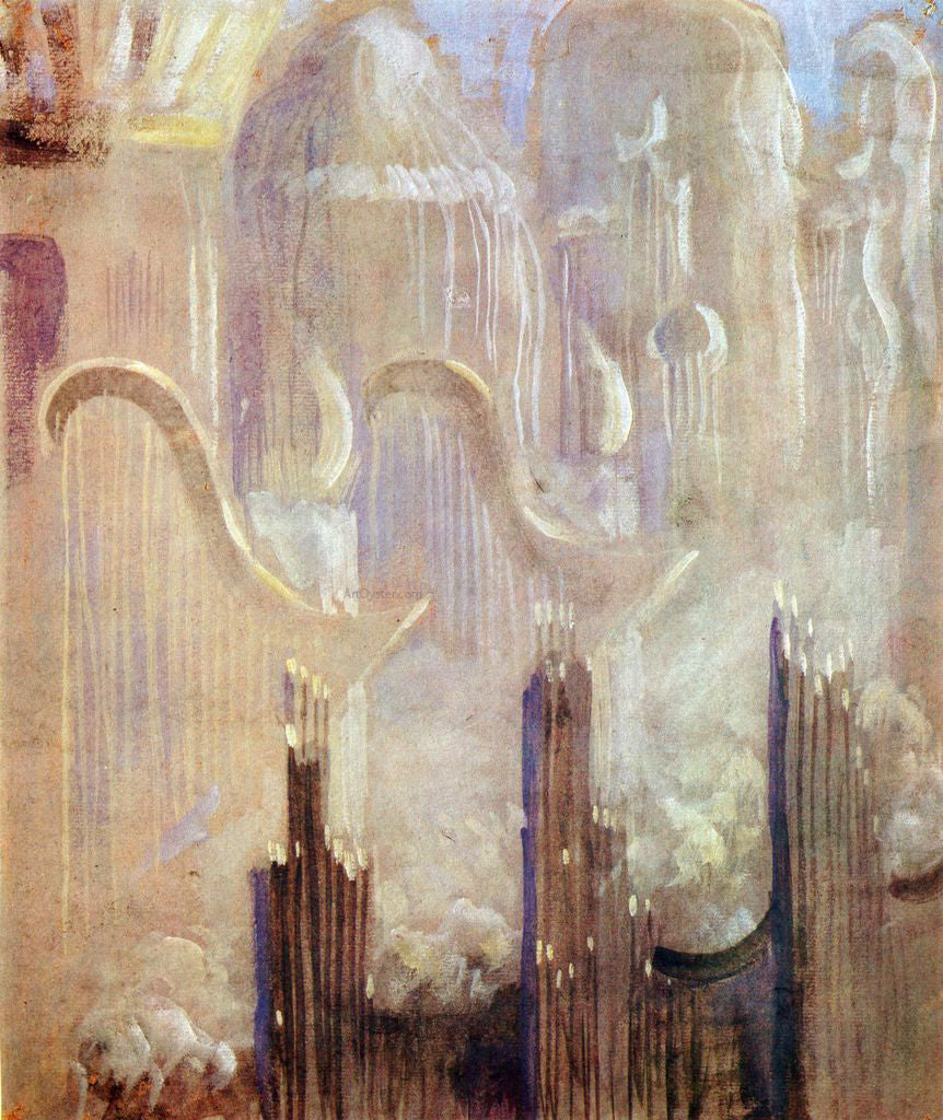 Mikalojus Ciurlionis Creation of the World XI - Canvas Print