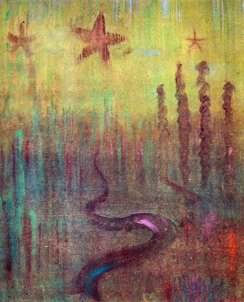 Mikalojus Ciurlionis Creation of the World XII - Canvas Print
