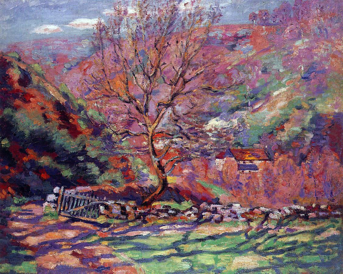 Armand Guillaumin Crozand, Solitude - Canvas Print
