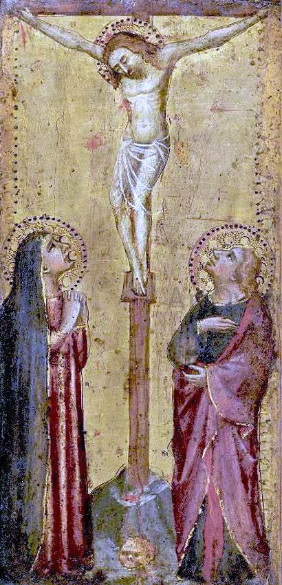 Bicci Di Lorenzo Crucifixion - Canvas Print