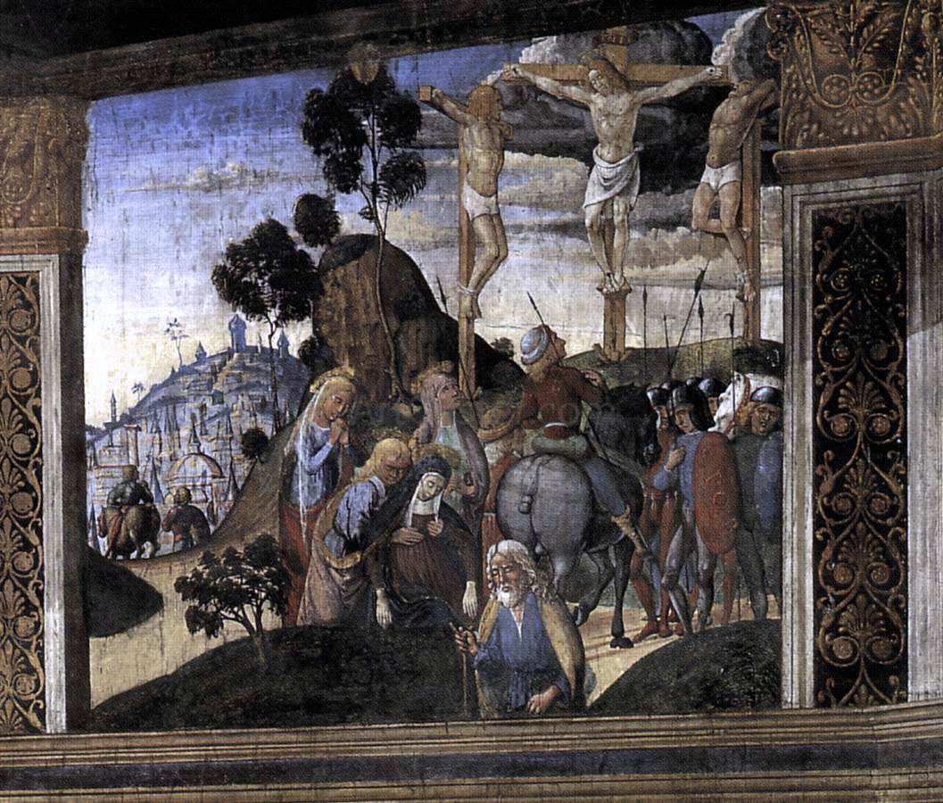 Biagio D'Antonio Crucifixion - Canvas Print