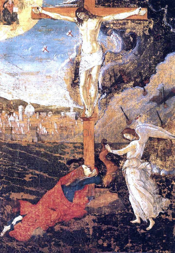 Sandro Botticelli Crucifixion - Canvas Print