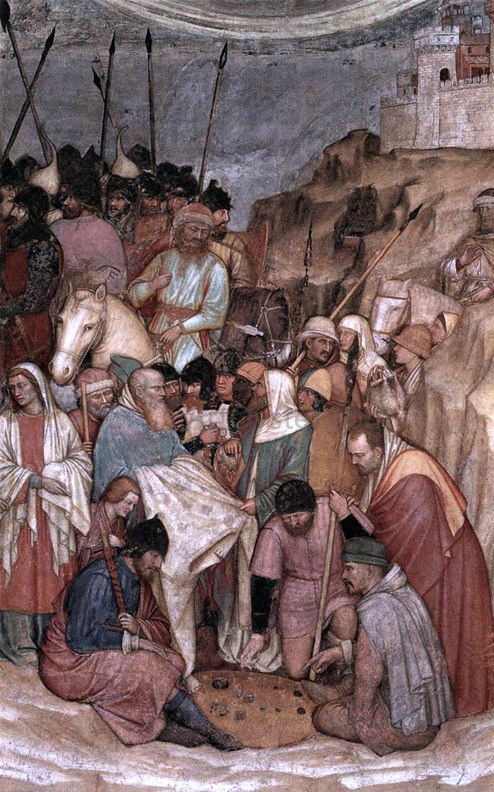 Altichiero Da Zevio Crucifixion (detail) - Canvas Print