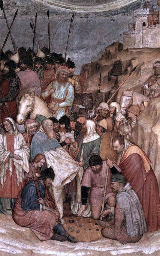 Altichiero Da Zevio Crucifixion (detail) - Canvas Print