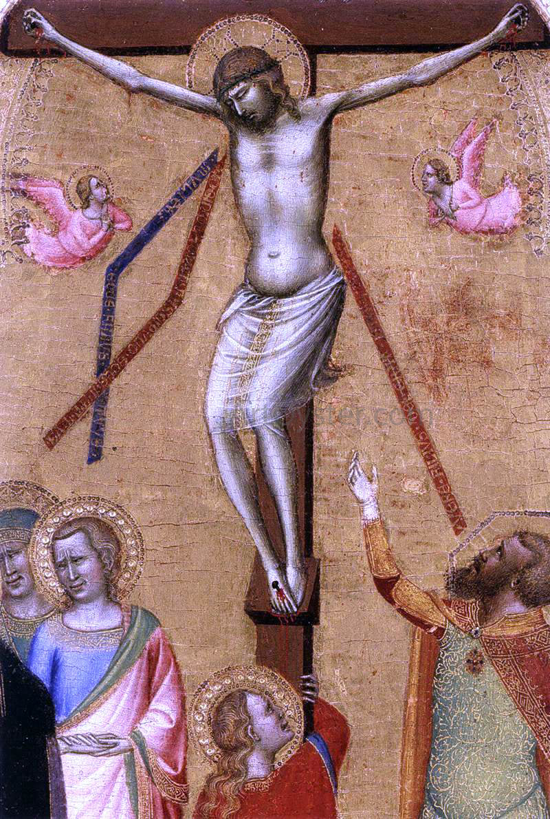 Bernardo Daddi Crucifixion (detail) - Canvas Print