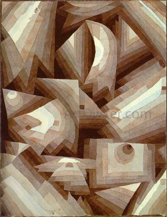 Paul Klee Crystal - Canvas Print