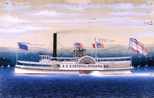 James Bard Crystal Stream - Canvas Print