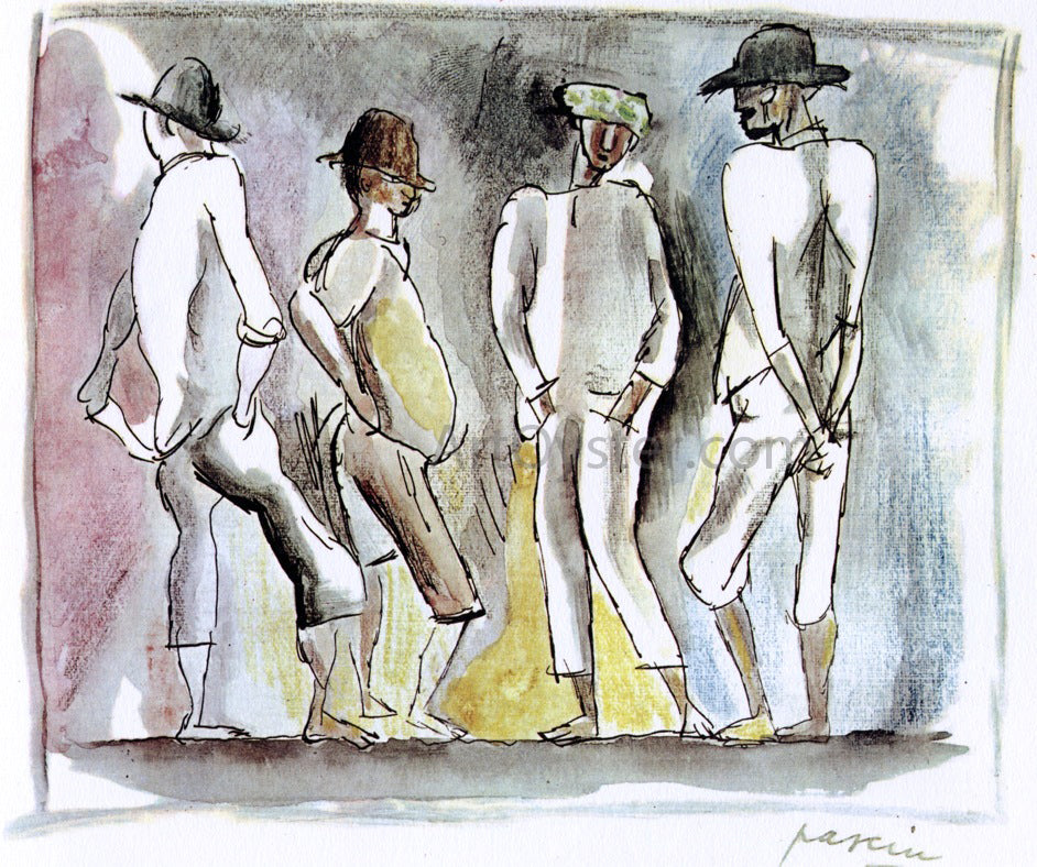 Jules Pascin Cubans - Canvas Print